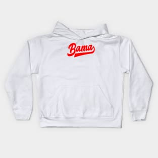 Bama Red Script - Alabama Kids Hoodie